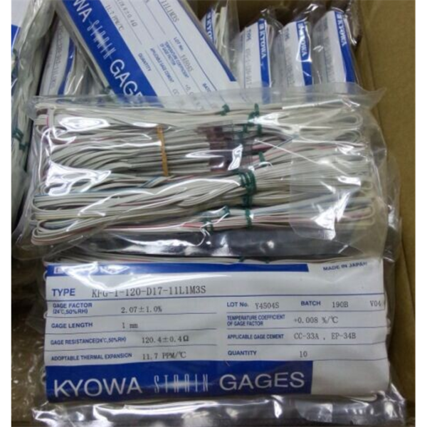 日本KYOWA共和配件耗材應(yīng)變片KFGS-1-350-C1-16 L30C2R