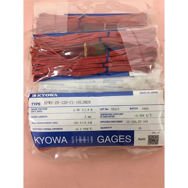 日本原裝進(jìn)口KYOWA應(yīng)變片KFGS-3-350-D17-23 R1M2